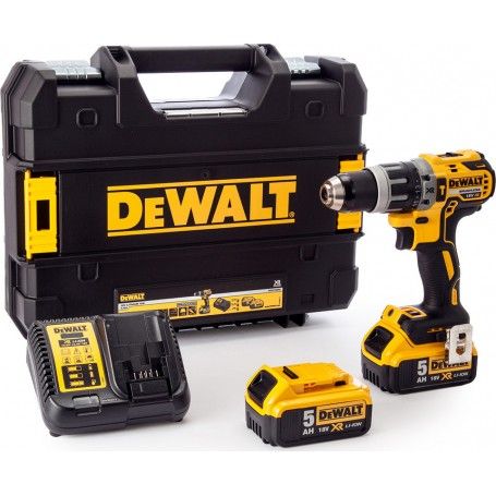 Dewalt DCD796P2-QW 18V Xr Li-Ion Brushless Κρουστικο Δραπανοκατσαβιδο Dewalt - 1