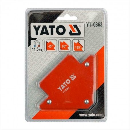 Μαγνητική Γωνία Ηλεκτροκόλλησης 45-90-135° 120Mm YATO - 1