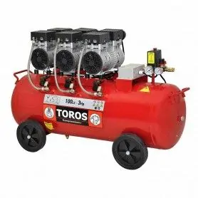 Toros Αεροσυμπιεστης Μονομπλοκ Oil Free 100lt 3hp Toros - 1