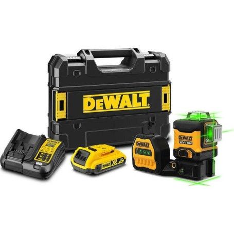 Dewalt DCE089D1G18 Λεϊζερ 18V/2.0Ah Li-Ion 3 X 360 Πρασινης Δεσμης Dewalt - 1