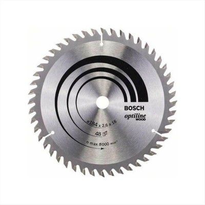 Bosch Πριονόδισκος Optiline Wood 184X16mm 2608641181 Bosch - 1