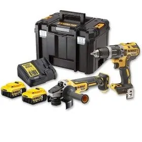 Dewalt DCK2080P2T Σετ Δραπανοκατσάδιμο + Τροχός 18V + 2 Μπαταρίες + Φορτιστής Dewalt - 1