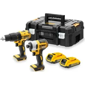 Dewalt DCK2060D2T Σετ Κρουστικό Δραπανοκατσάβιδο & Παλμικό Κατσαβίδι 18V με 2 Μπαταρίες 2Ah και Θήκη