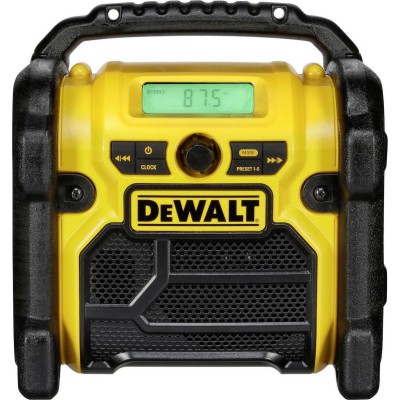 Dewalt DCR019-QW Φορητό Ραδιόφωνο Επαναφορτιζόμενο Κίτρινο