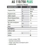 F.F. Group AG 115/750 Plus Τροχός 115mm Ρεύματος 750W 41628