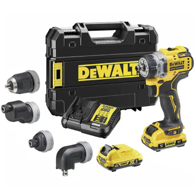 Dewalt DCD703L2T-QW 12V XR Παλμικό Multi-Head (2 X 3Ah)