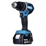 Makita DLX2180TJ Σετ Κατσαβίδι & Κρουστικό Δραπανοκατσάβιδο με 2 Μπαταρίες 18V/5A & Βαλίτσα