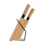 Estia Μαχαίρια Bamboo Essentials Ανοξείδωτα Με Βάση Σετ 5τεμ.