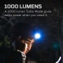 Nebo Einstein Φακός Κεφαλής Επαναφορτιζόμενος LED 1000lm
