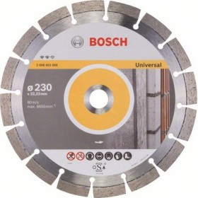 Bosch Διαμαντόδισκος Κοπής Expert for Universal 230mm 2608602568 1τμχ