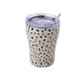 Estia Θερμός Coffee Mug Save The Aegean 350ml Leopard Taupe 01-12090