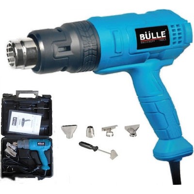 Bulle Πιστόλι Θερμού Αέρα 1800W με Ρύθμιση Θερμοκρασίας εως και 550°C 63494