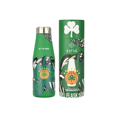ΘΕΡΜΟΣ TRAVEL FLASK PANATHINAIKOS BC EDITION WE THE GREENS 500ml 00-27186