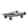 EXPRESS: ΠΛΑΤΦΟΡΜΑ ΜΕΤΑΛΛΙΚΗ 150 KG - 735Χ475 - 4 ΤΡΟΧΟΙ TPR Φ 100 mm 631425