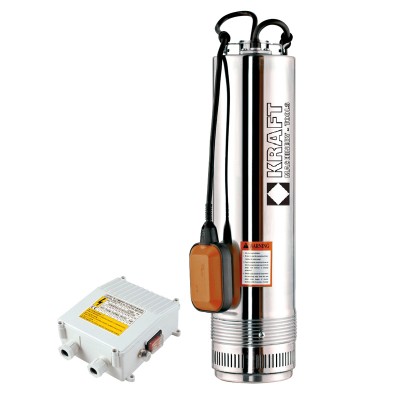 KRAFT: ΥΠΟΒΡΥΧΙΑ ΑΝΤΛΙΑ ΠΗΓΑΔΙΩΝ INOX 1100 W 63523