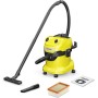 Karcher WD 4 V-20/5/22 Σκούπα Υγρών / Στερεών 1000W με Κάδο 20lt