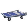 EXPRESS: ΠΛΑΤΦΟΡΜΑ ΜΕΤΑΛΛΙΚΗ 300 KG – 915Χ615 – 4 ΤΡΟΧΟΙ TPR Φ 125 mm 631426