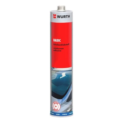 Wurth Classic Συγκολλητική Παρμπριζόκολλα Μαύρη 310ml 0890023601