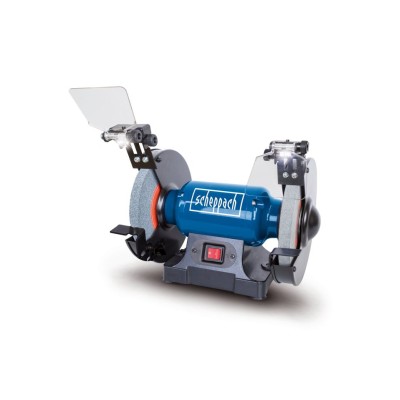 SCHEPPACH ΔΙΔΥΜΟΣ ΤΡΟΧΟΣ Φ200mm 500W ΜΕ ΦΩΣ ΕΡΓΑΣΙΑΣ LED SM200L 5903109901
