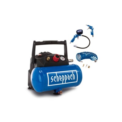 SCHEPPACH ΑΕΡΟΣΥΜΠΙΕΣΤΗΣ 6L 1200W, OIL FREE HC06 5906153901