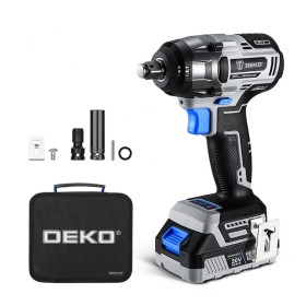 Μπουλονόκλειδο Μπαταρίας 20V BRUSHLESS MAX 350Nm 4.0Ah DEKO DKBW20XL01-BS2