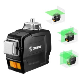 Αλφάδι Σταυρωτό LASER 360° DEKO DKLL12PB1