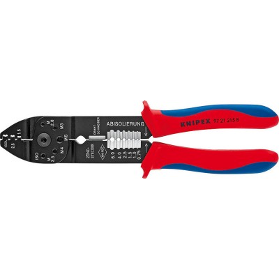 KNIPEX-WERK ΠENΣA ΓIA AKPOΔEKTEΣ ANOIXTOY TYΠOY 215MM 0,5-2,5KAPE 9721215B