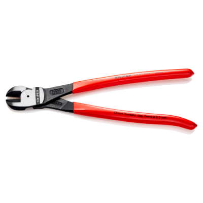 KNIPEX-7491250 Πλαγιοκόφτης κεντρικής κοπής, με υπομόχλιο, 250mm [74 91 250]