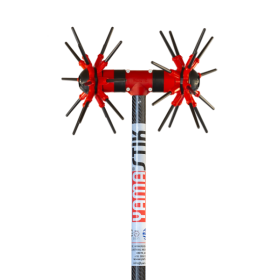 Yamastik Diablo 4x4 Ελαιοραβδιστικό Μπαταρίας 800W Τύπου Αχινός με Σταθερό Κοντάρι Carbon 2.2m και Βάρος 1.65kg