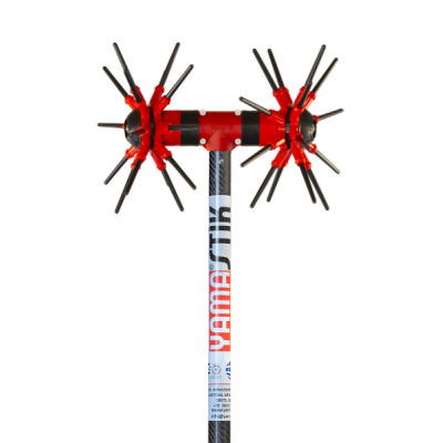 Yamastik Diablo 4x4 Ελαιοραβδιστικό Μπαταρίας 800W Τύπου Αχινός με Σταθερό Κοντάρι Carbon 2.2m και Βάρος 1.65kg
