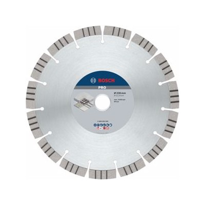 Bosch Διαμαντόδισκος Κοπής Μπετόν Best For Concrete 230Mm 2608602655