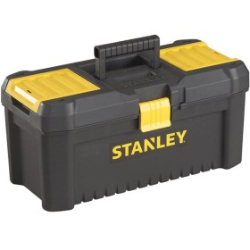 Stanley Essential Εργαλειοθήκη Χειρός Πλαστική με Ταμπακιέρα Π32xB18.8xΥ13.2cm