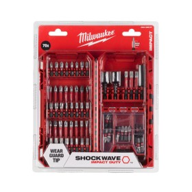 Milwaukee Σετ 75 Μύτες Κατσαβιδιού Torx Shockwave