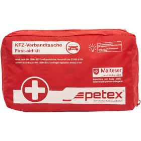 Petex Φαρμακείο Πρώτων Βοηθειών Αυτοκινήτου Τσαντάκι με Εξοπλισμό (43930012)