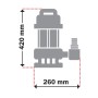 Kraft CMDM-15 Αντλία Ακαθάρτων / Λυμάτων 1hp
