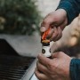 True Utility Modern KeyChain Knife Πτυσσόμενο Μαχαίρι Μπρελόκ Πορτοκαλί (TU7061)