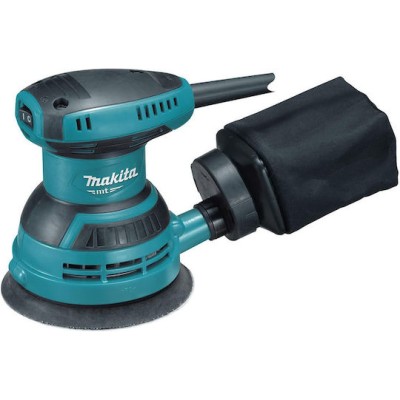 Makita M9204B Έκκεντρο Τριβείο Χούφτας 125mm Ρεύματος 240W με Σύστημα Αναρρόφησης