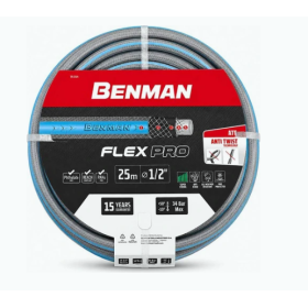 Benman Flex Pro Λάστιχο Ποτίσματος 1/2" 25m