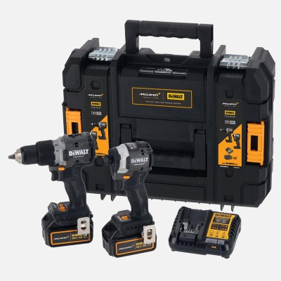 DEWALT McLaren Σετ Κρουστικό Δραπανοκατσάβιδο & Παλμικό Κατσαβίδι - DCK2222MP2T-QW