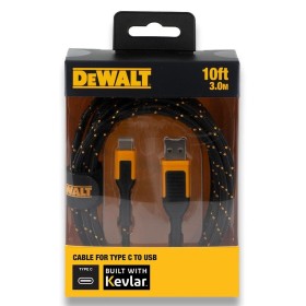 DEWALT Ενισχυμένο Καλώδιο USB-A σε TYPE-C 3M -1311349DWG