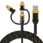 DEWALT Ενισχυμένο Καλώδιο COMBO 3 σε 1 1,8M -1311356DWG