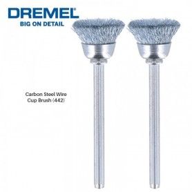 Dremel (442) Βουρτσα από ανθρακούχο χάλυβα 13 mm - 2 Τμχ (26150442JA)