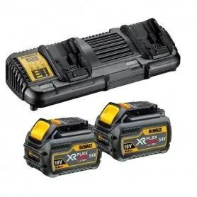 DEWALT DCB132T2 - 2 XR FLEXVOLT ΜΠΑΤΑΡΙΕΣ 6.0Ah+ΦΟΡΤΙΣΤΗΣ 2 ΘΕΣΕΩΝ