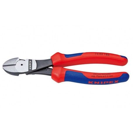 KNIPEX Πλαγικόφτης με υπομόχλιο - 180mm (7402180)