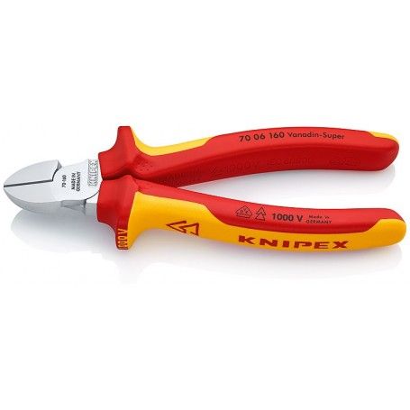 Knipex Ηλεκτρολόγων Πένσα 160mm (7006160) Knipex - 1