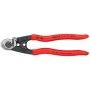 Knipex Κόδτης Συρματόσχοινων Με Μόνωση 190mm (9561190) Knipex - 1