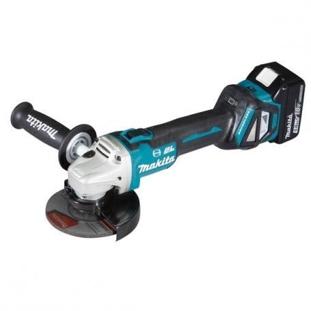 MAKITA (DGA513RTJ) Γων.Τροχός 18V (2x5.0Ah) BL MOTOR