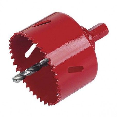 Wolfcraft Bi-Metal Ποτηροτρυπανα Ξυλου Μεταλλου Φ60 40mm Wolfcraft - 1