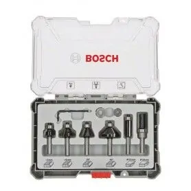 Bosch Σετ Φρέζες Για Ρούτερ Φ8Mm - 6 Τμχ (2607017469) Bosch - 1