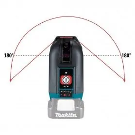 Makita SK106DZ Γραμμικο Laser 2 Γραμμων & 4 Σημειων 10.8V + Δωρο Τριποδο (Χωρις Μπαταρια & Φορτιστη) Makita - 1